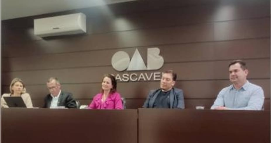 Deisi substitui Alex no comando de reunião do Conselho da OAB 